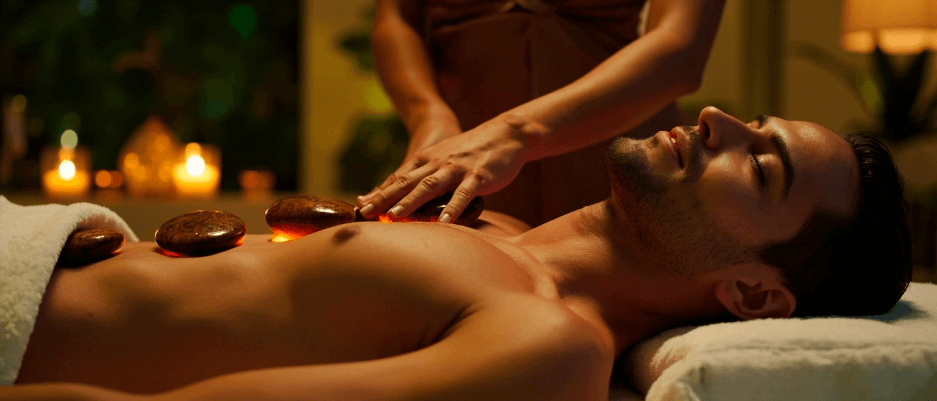 Terapia com Pedras Quentes
